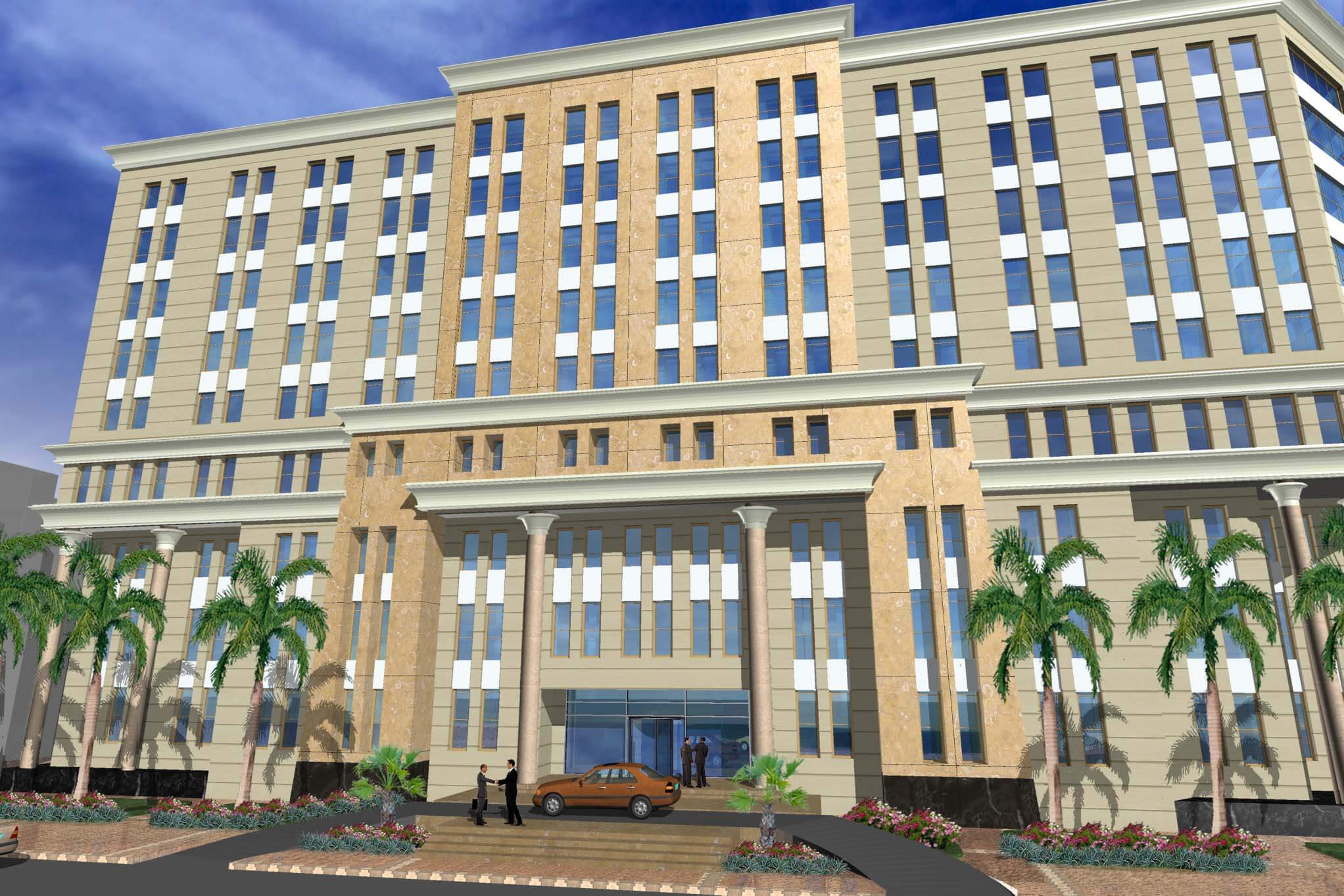 Heraa constructions Beni Suef Security Directorate project